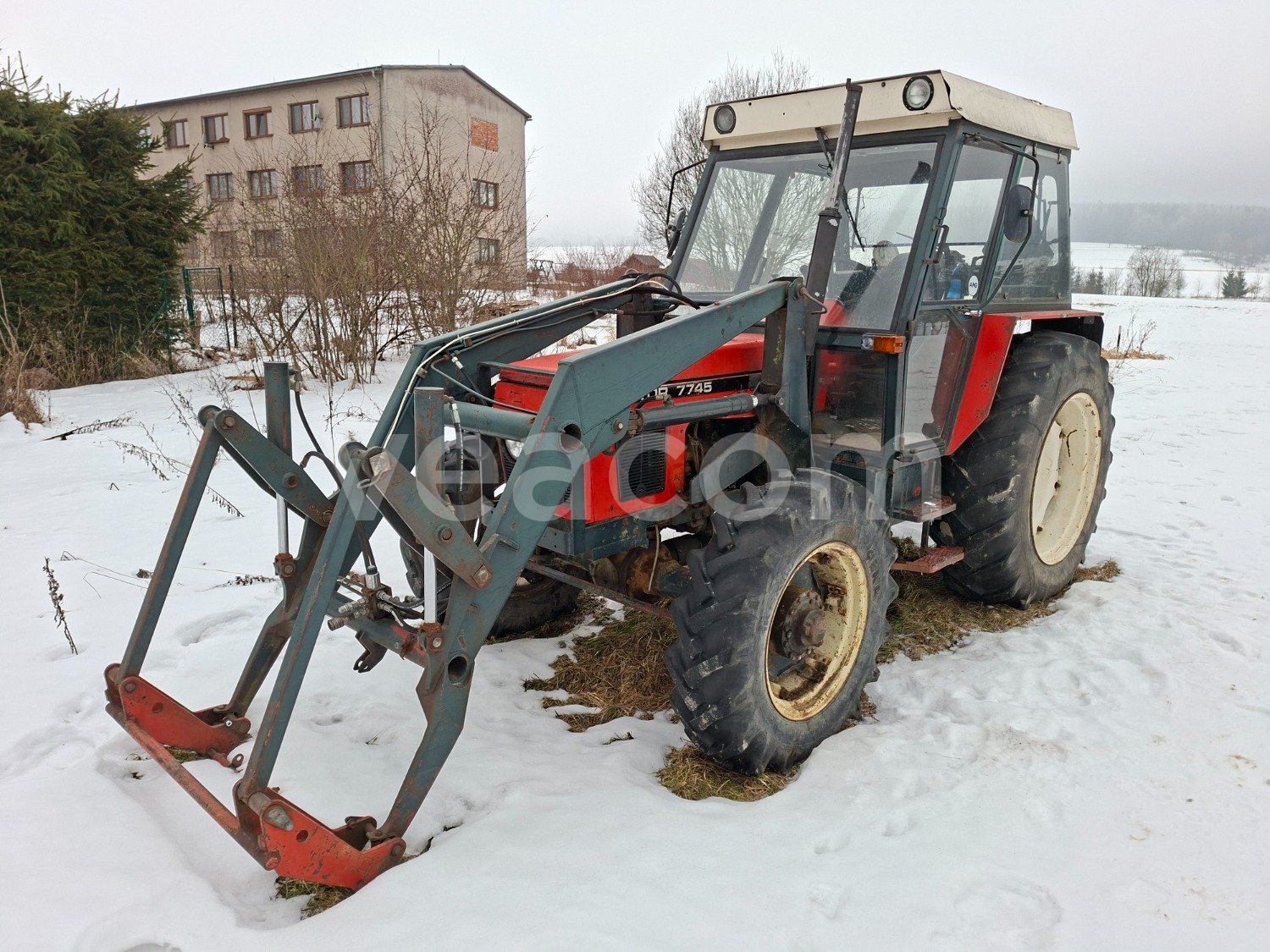 Upcoming auction: #40020 ZETOR 7745 4X4 S ČELNÍM NAKLADAČEM | Veacom