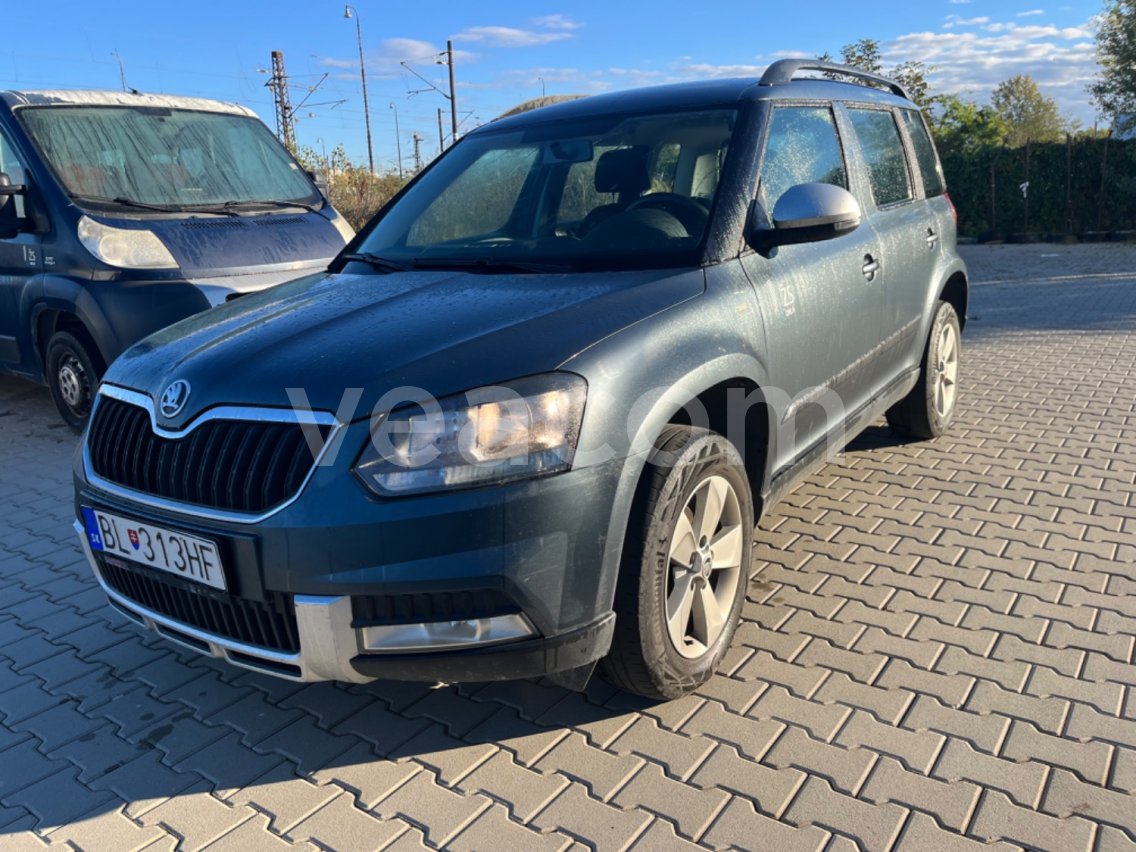 Online aukce: ŠKODA Yeti 4X4