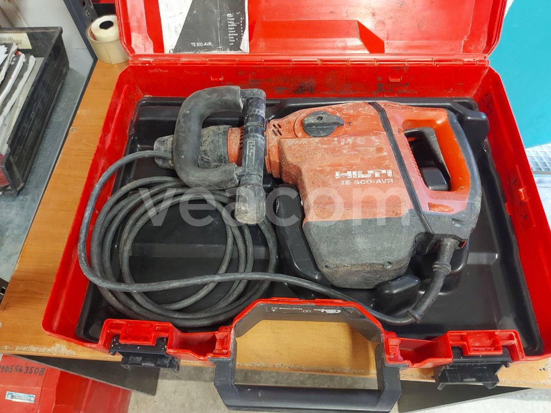 Online aukce:   ELEKTRICKÉ BOURACÍ KLADIVO HILTI TE 500-AVR