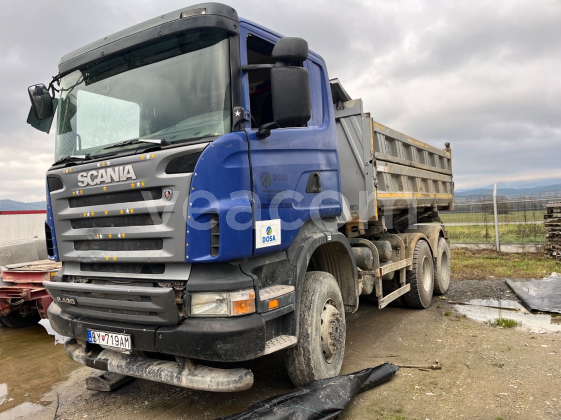 Online aukce: SCANIA  R420 CB 6X6 HHZ