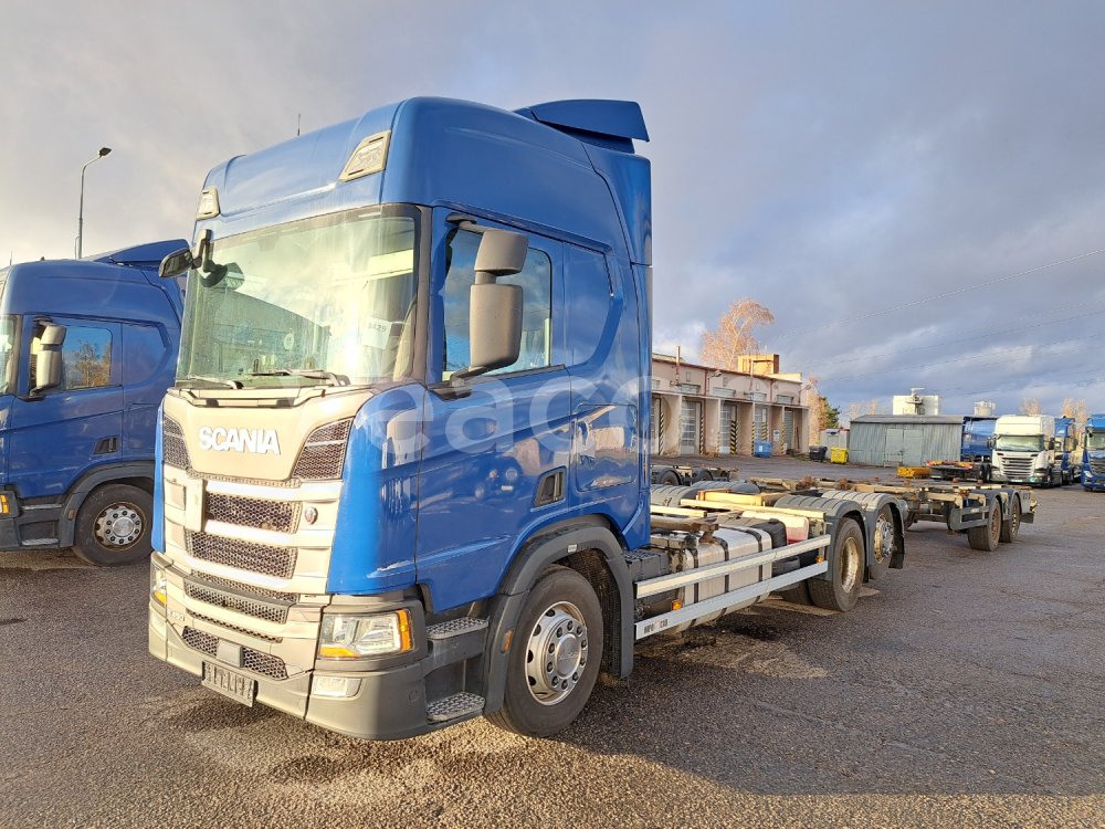 Online aukce: SCANIA  R 450 6X2 + SCHWARZMÜLLER BDF 2/E