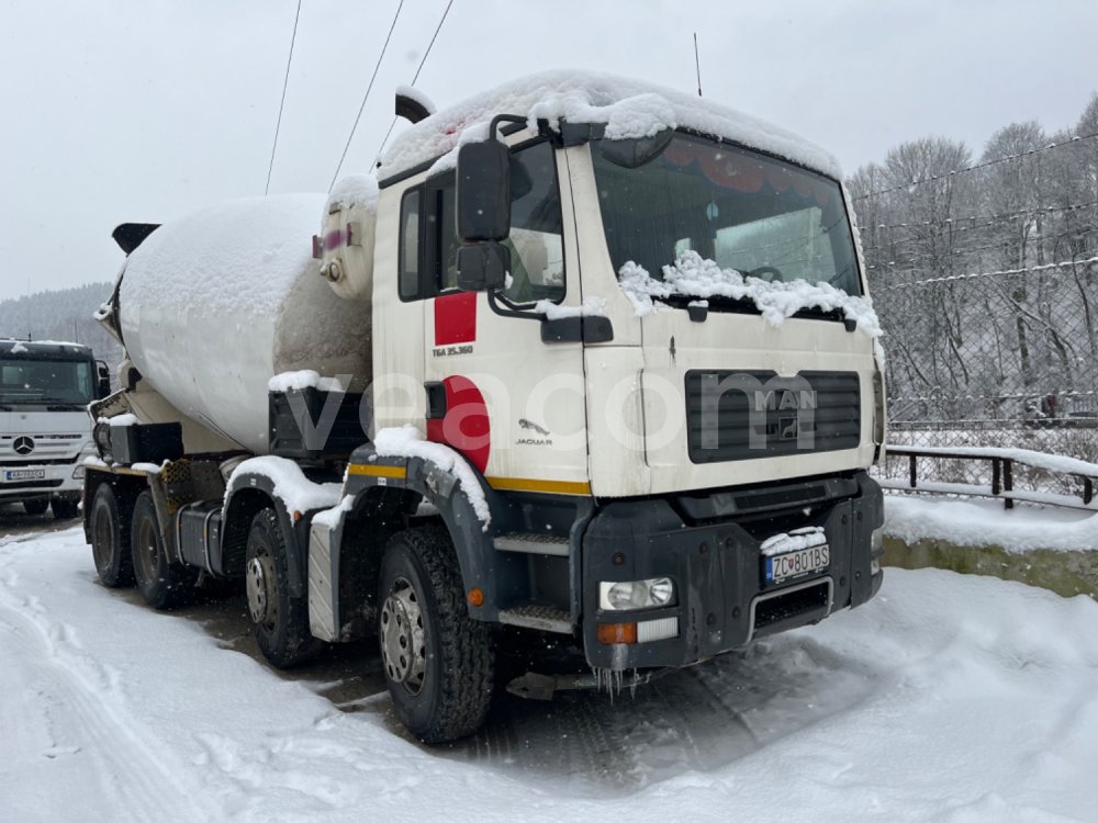 Online aukce: MAN  TGA 35.360 8X4 BB