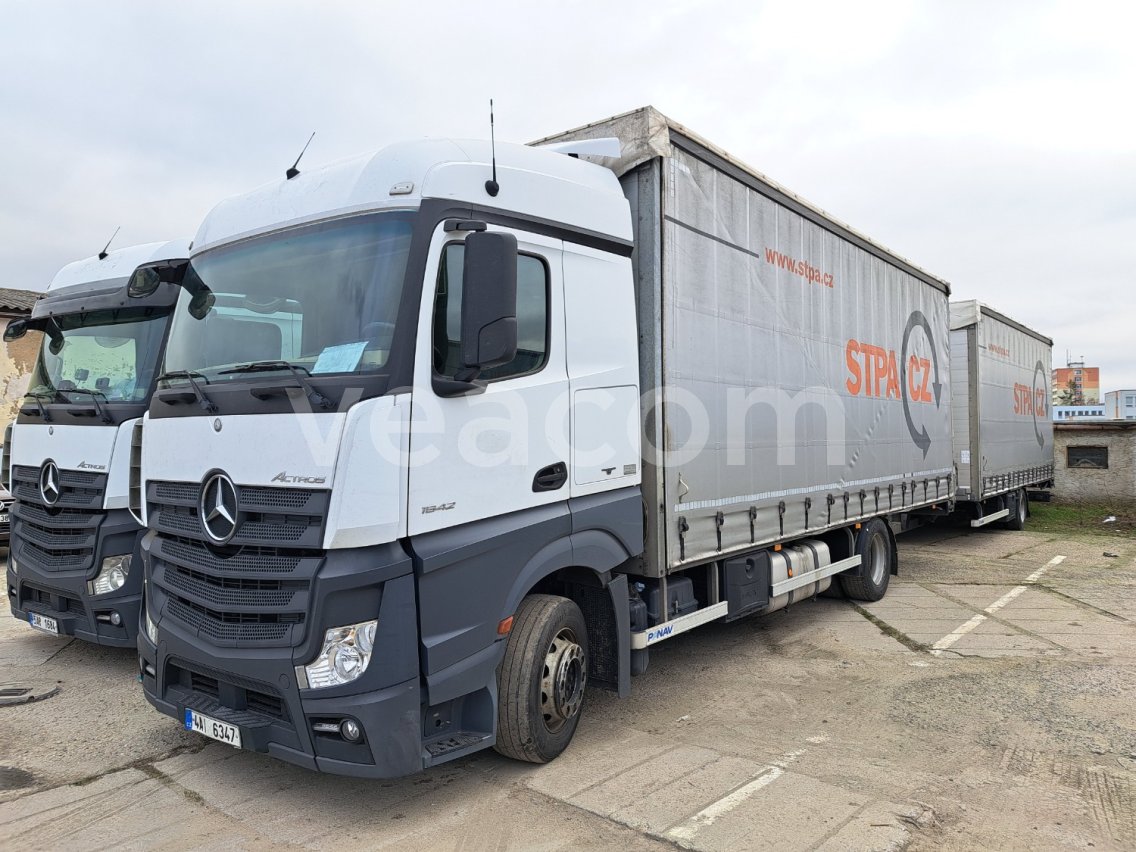 Online aukce: MERCEDES-BENZ  ACTROS 1842 L + PANAV TV 010M