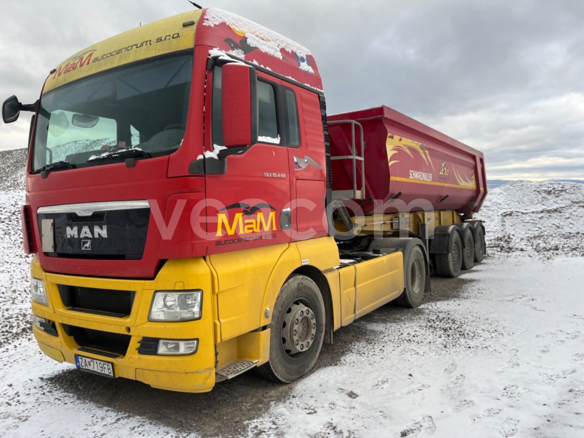 Online auction: MAN  TGX 18.440 4X2 + SCHWARZMULLER 3A-MKS-E