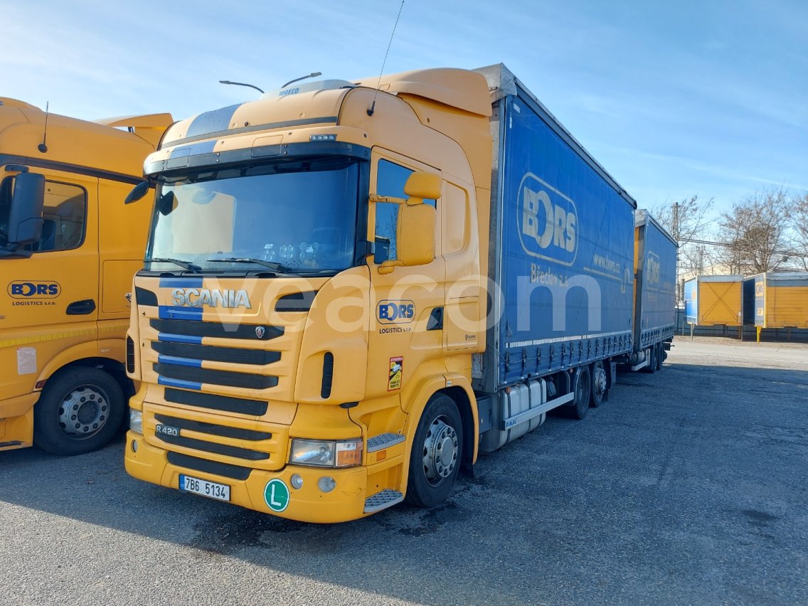 Online árverés: SCANIA  R420 + PANAV TV 18L PK