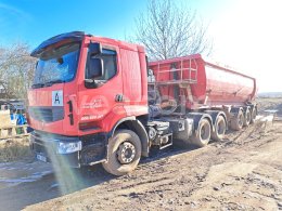 Online aukce: RENAULT  PREMIUM 430.26 6X4 + MENCI TUPPER SA 743R