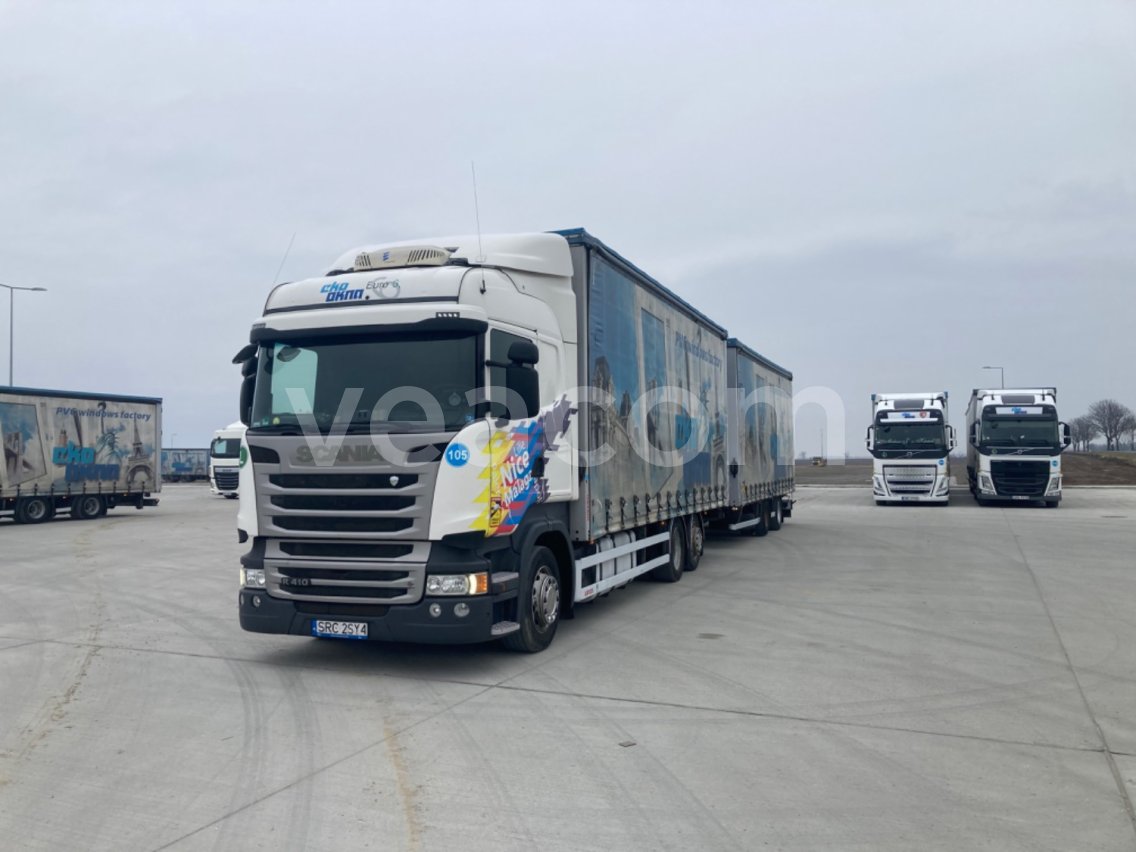 Aukcja internetowa: SCANIA  R 410 + X2 WESOB ZS 780 NV SG-A