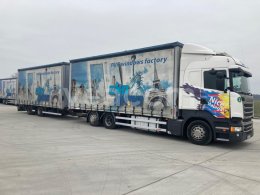Aukcja internetowa: SCANIA  R 410 + X2 WESOB ZS 780 NV SG-A