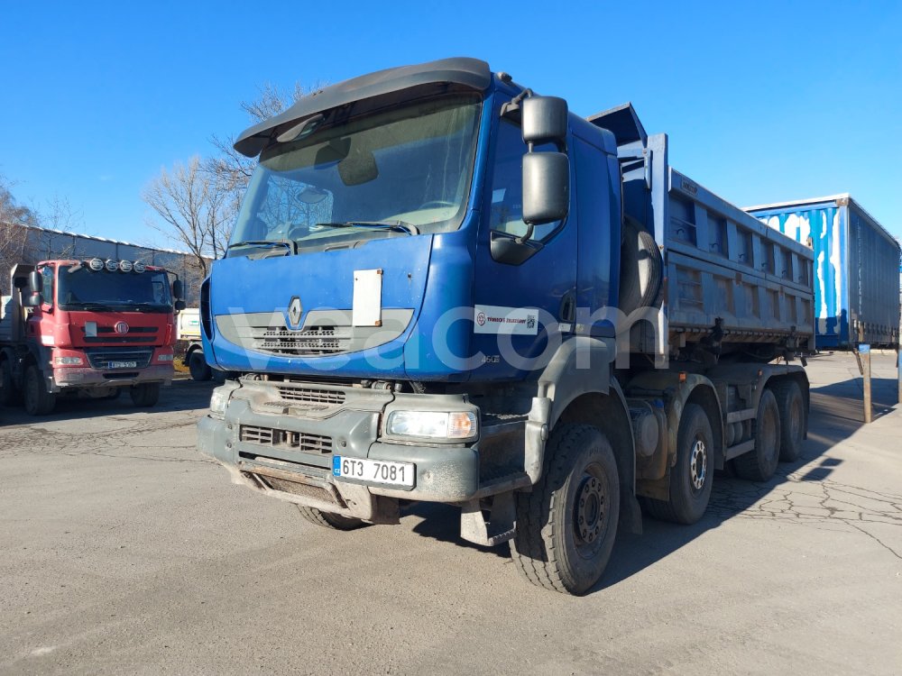Online aukce: RENAULT  KERAX 450.42 PR 8X4 - EURO.4