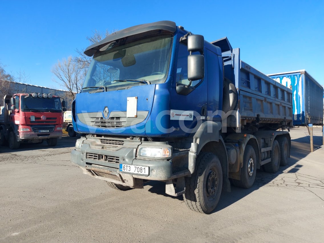 Online aukce: RENAULT  KERAX 450.42 PR 8X4 - EURO.4