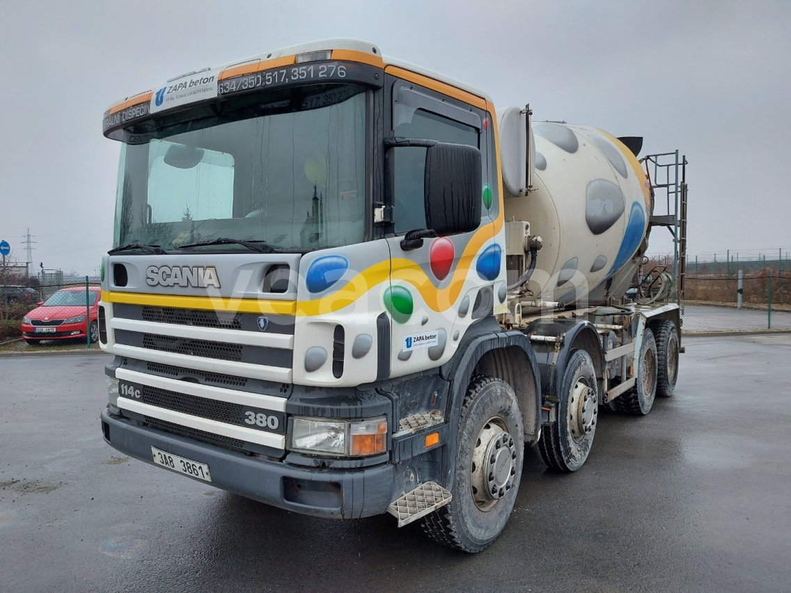 Online auction: SCANIA  P 114 CB 8x4