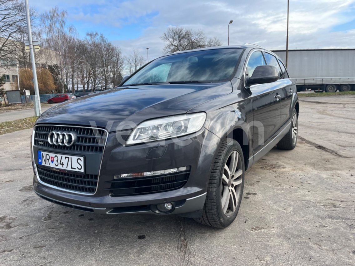 Online aukce: AUDI  Q7 QUATRO