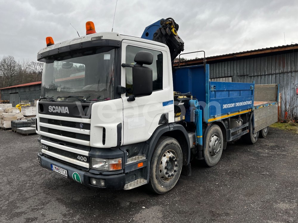 Online árverés: SCANIA  124C 400 8X4 + HR