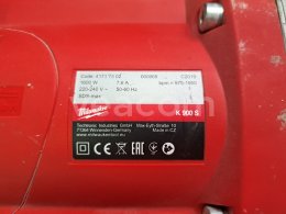 Online aukce:   MILWAUKEE K 900S (2)