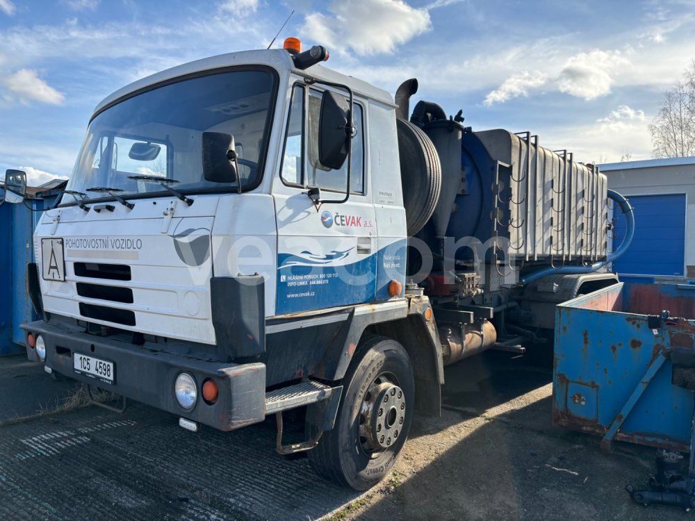 Online aukce: TATRA  T 815 6X6 - KANALIZAČNÍ SPECIÁL