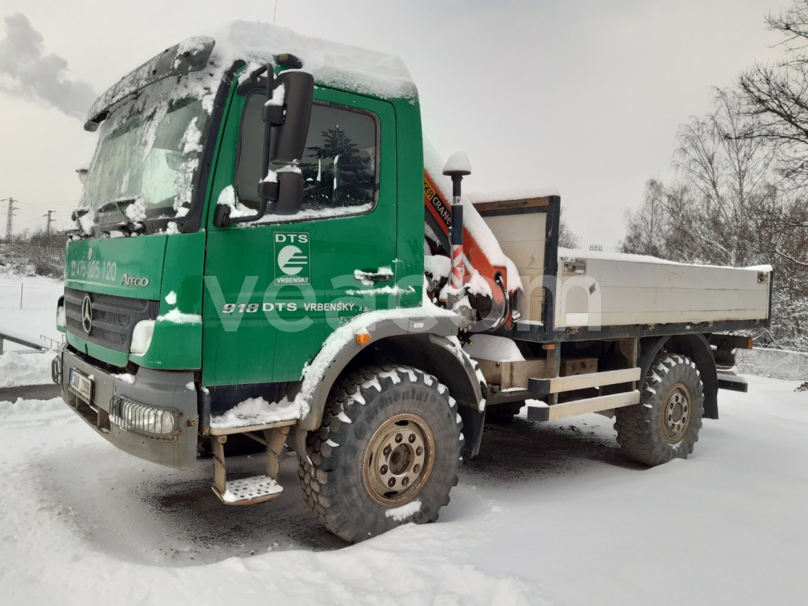 Online auction: MERCEDES-BENZ  ATEGO 4x4 + PALFINGER PK 6500