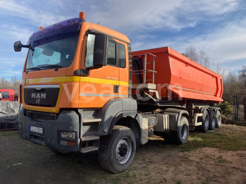 Интернет-аукцион: MAN  TGS 18.440 4X4 BLS + MEILLER KIPPER MHPS41/3-G