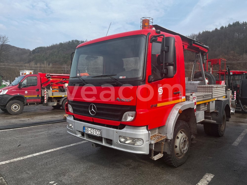 Online aukce: MB  ATEGO 918 AF 4X4 + MP IPT 16