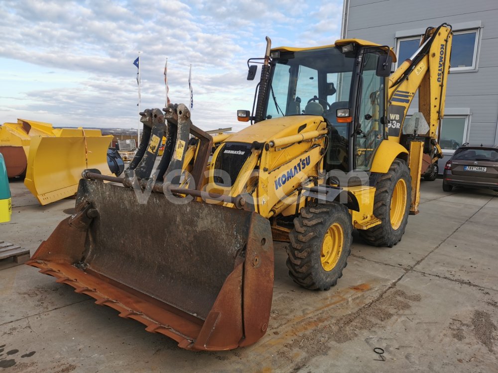 Online aukce: KOMATSU  WB93R 4X4