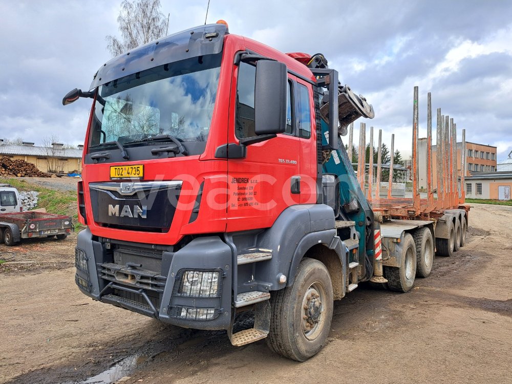 Online-Versteigerung: MAN  TGS 33.480 6X6 BLS + HR + UNIKOV NPK 39