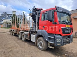 Online auction: MAN  TGS 33.480 6X6 BLS + HR + UNIKOV NPK 39