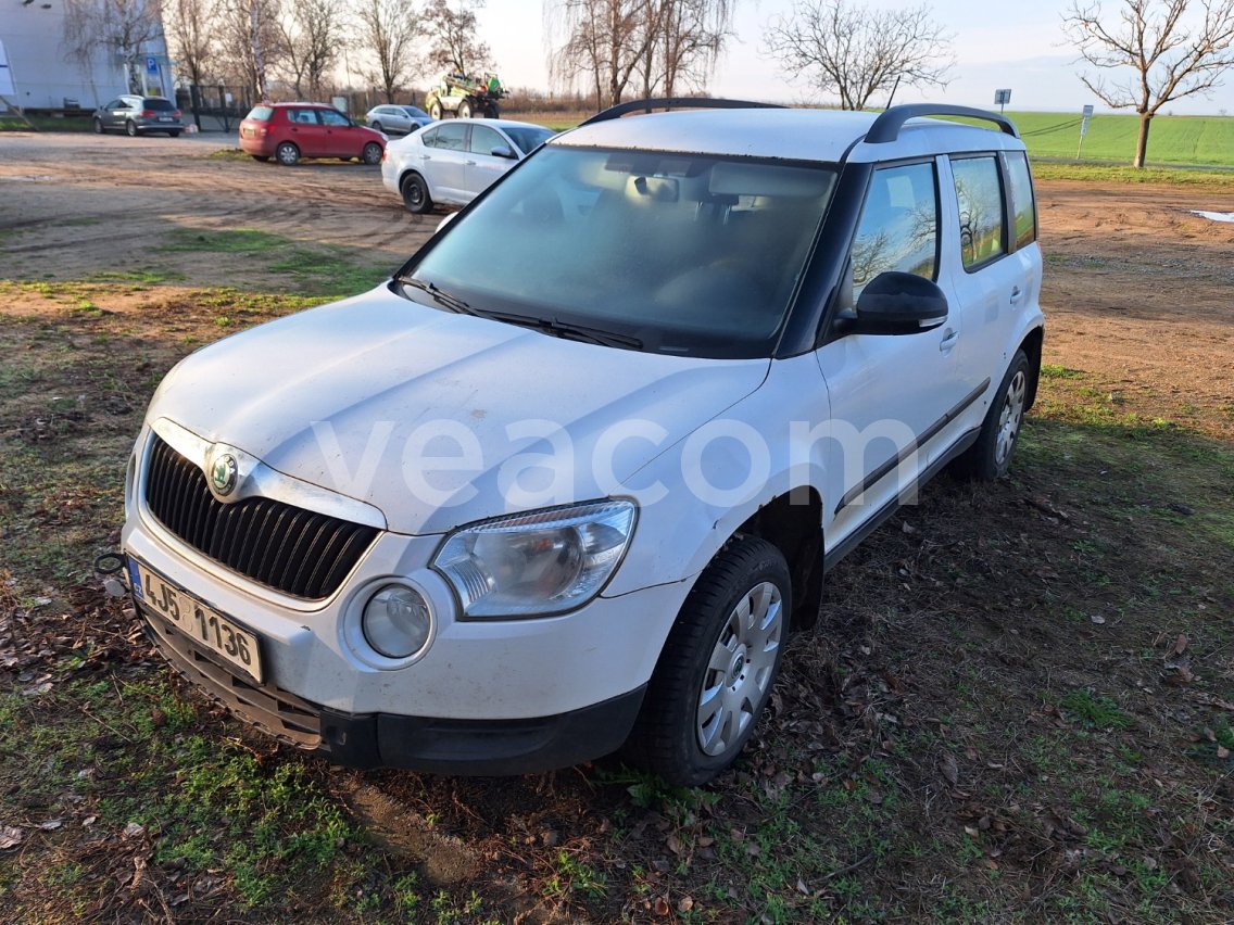 Online auction: ŠKODA  YETI 4X4