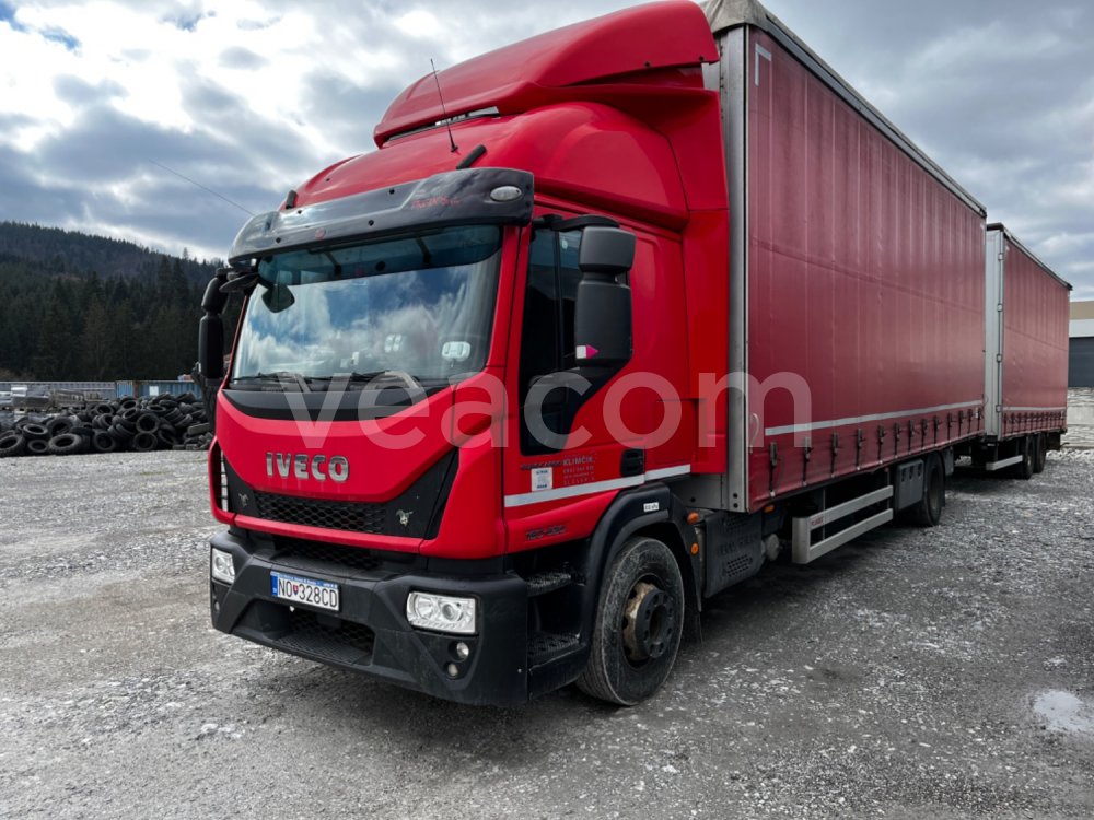 Online aukce: IVECO  EUROCARGO 160-320 + PLANDEX PTL-1800