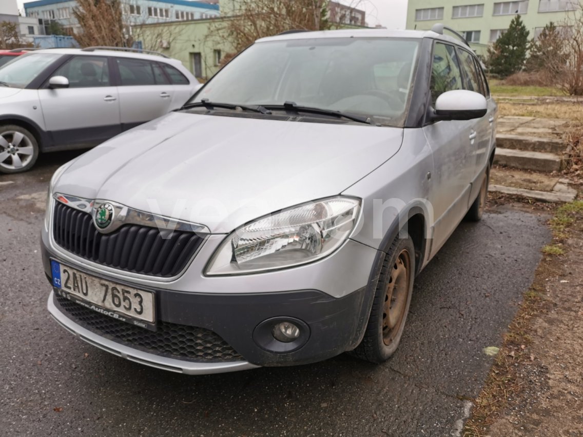 Online aukce: ŠKODA Fabia SCOUT