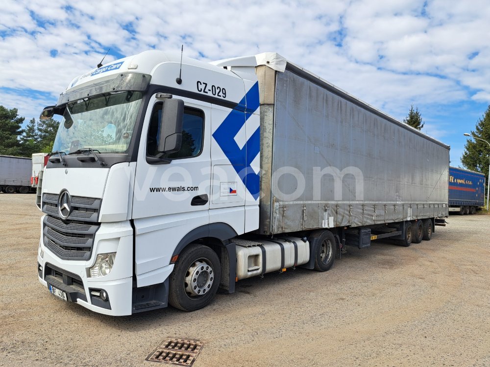 Интернет-аукцион: MERCEDES-BENZ  ACTROS 1845 LSNRL + SCHMITZ S01