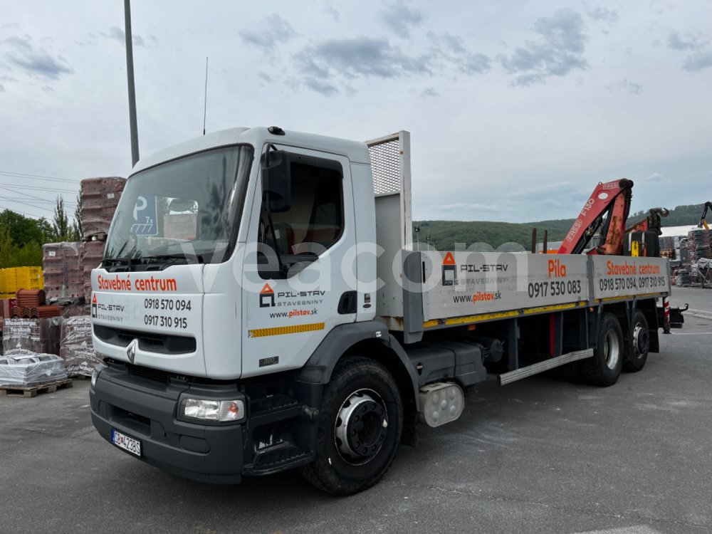 Online aukce: RENAULT  PREMIUM 320 6X2 + HR