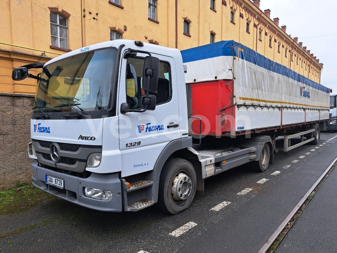 Online auction: MERCEDES-BENZ  ATEGO 1329 LS + PANAV NV021H