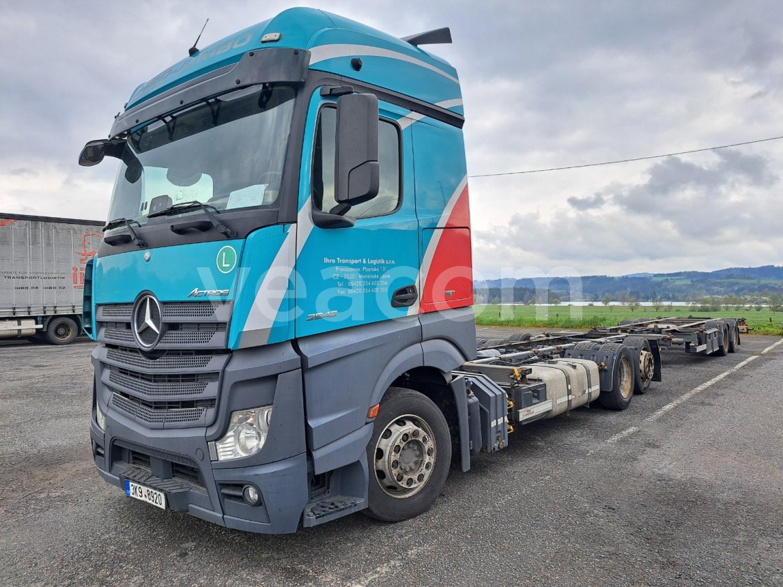 Online árverés: MERCEDES-BENZ  ACTROS 2542 6X2 + H&W