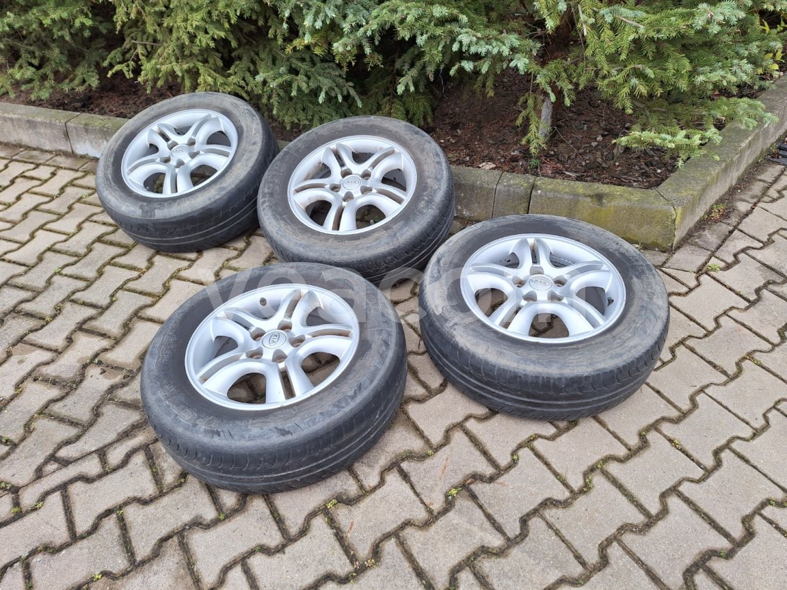 Online-Versteigerung:   4 KS AL DISKY KIA 16" BF GOODRICH