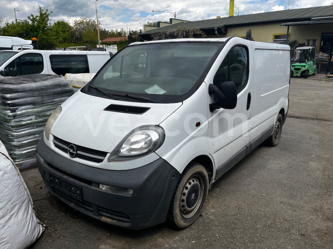 Online aukce: OPEL  VIVARO 1.9 DTI