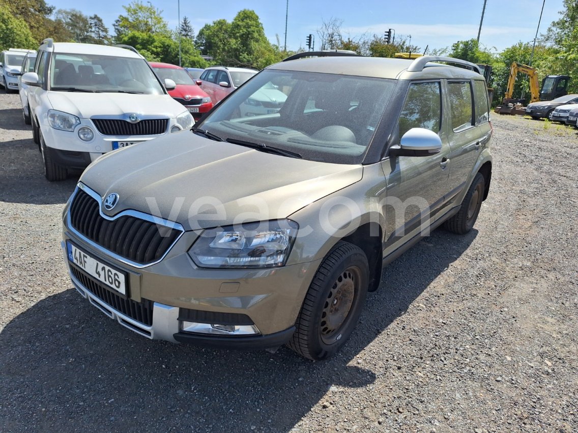 Online aukce: ŠKODA  YETI 4X4
