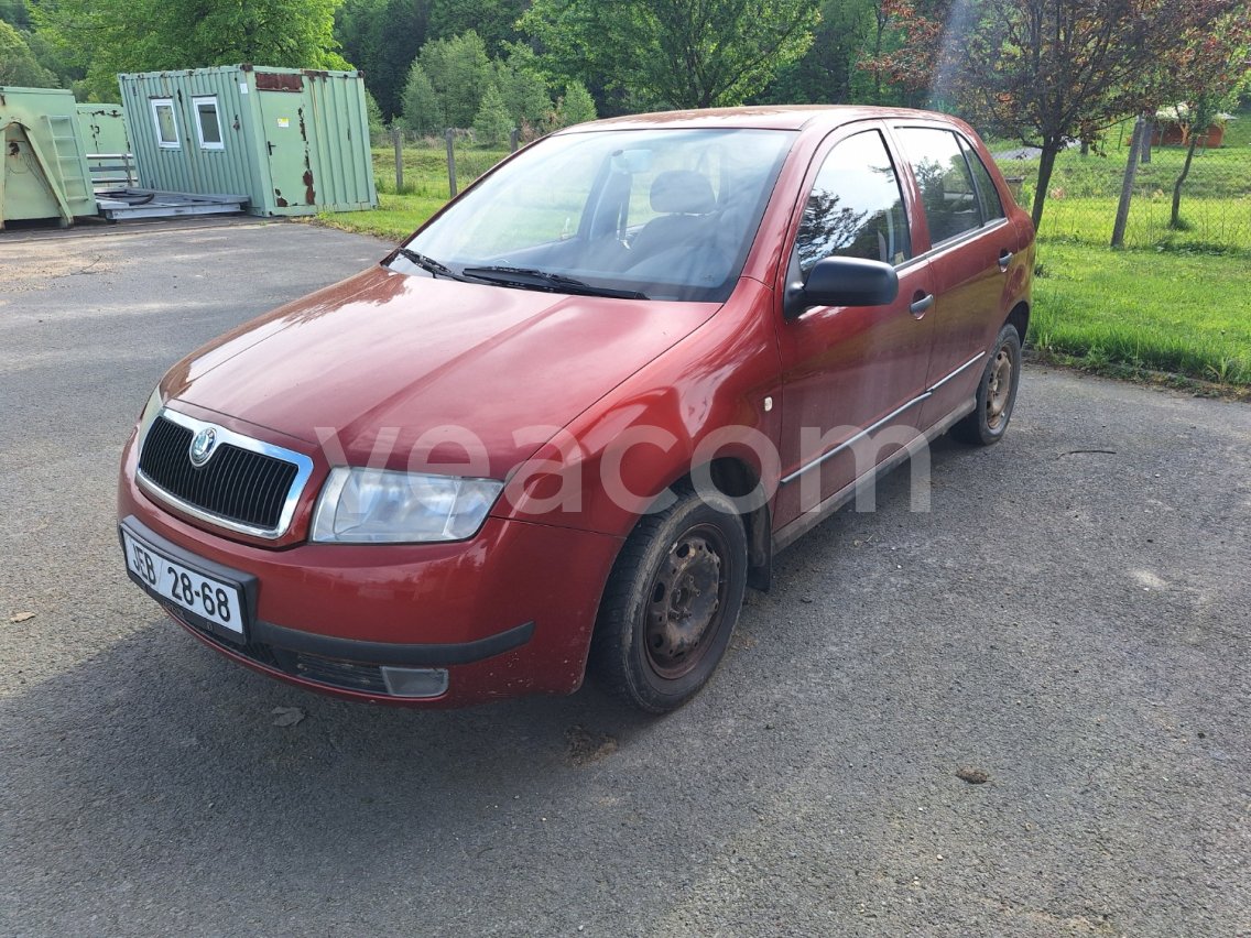 Online aukce: ŠKODA Fabia 