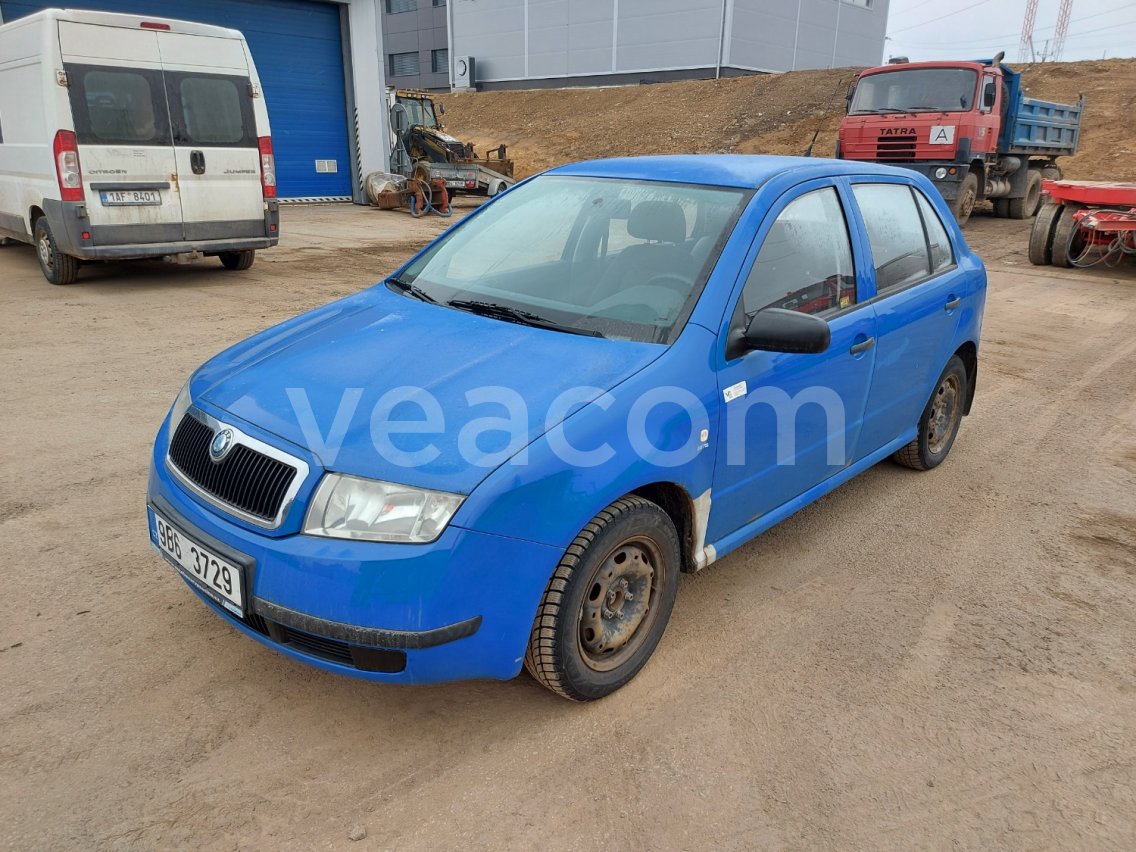 Online auction: ŠKODA Fabia 