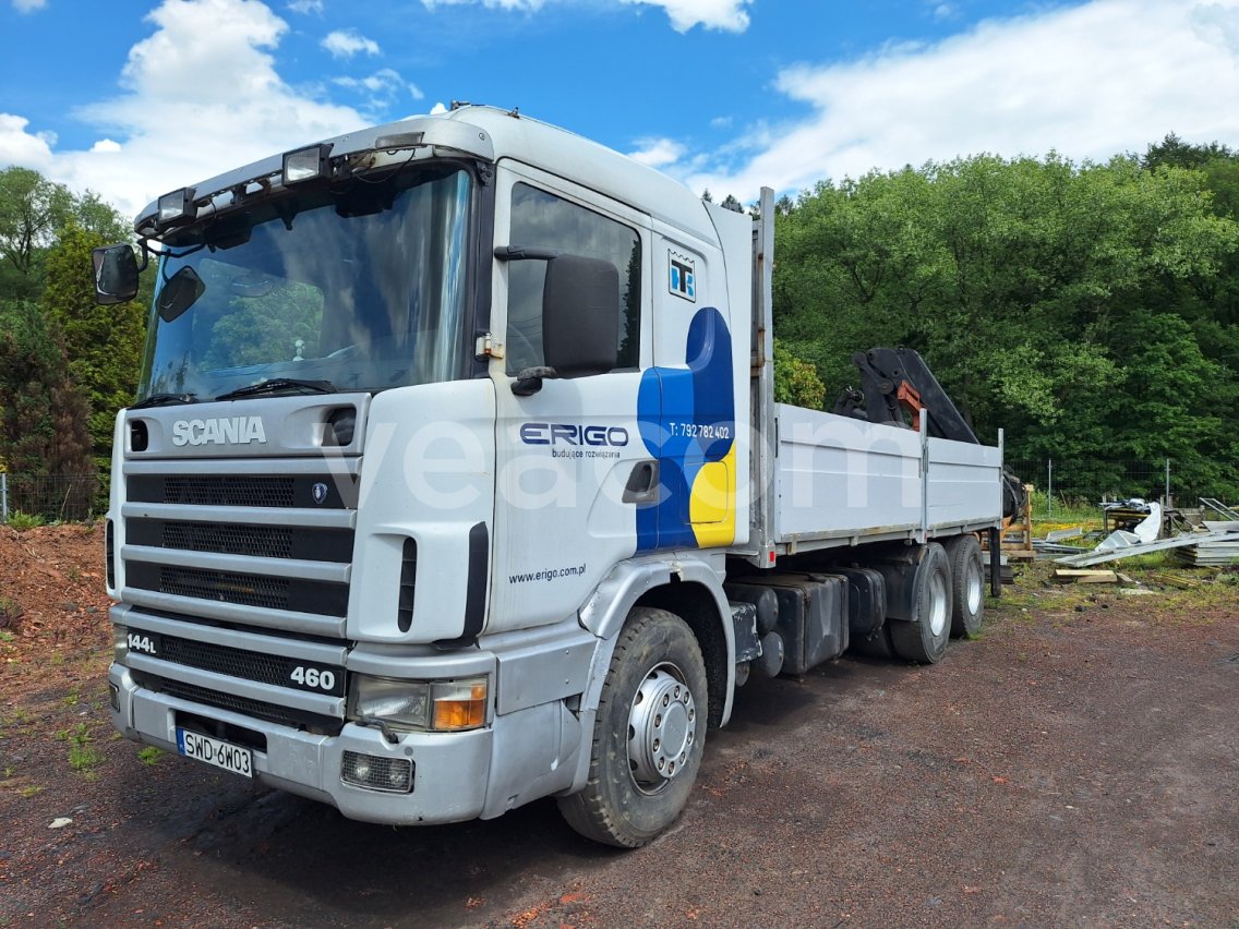 Online aukce: SCANIA  R 144 460 + HR