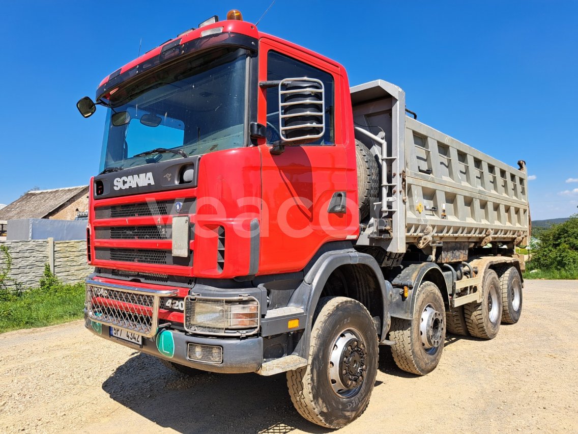 Online aukce: SCANIA  R 124CB 8X6 HZ