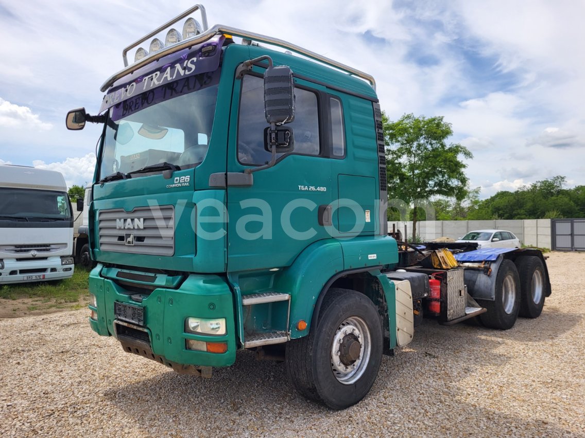 Online aukce: MAN  TGA 26.480 6X6