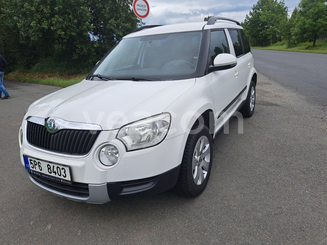 Online aukce: ŠKODA  YETI 4X4
