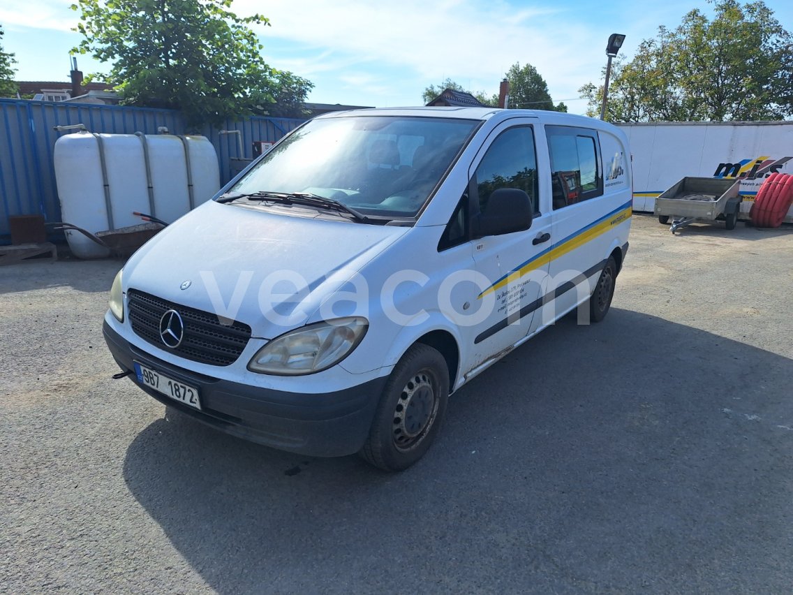 Online aukce: MERCEDES-BENZ  VITO 111 CDI MIXTO/K