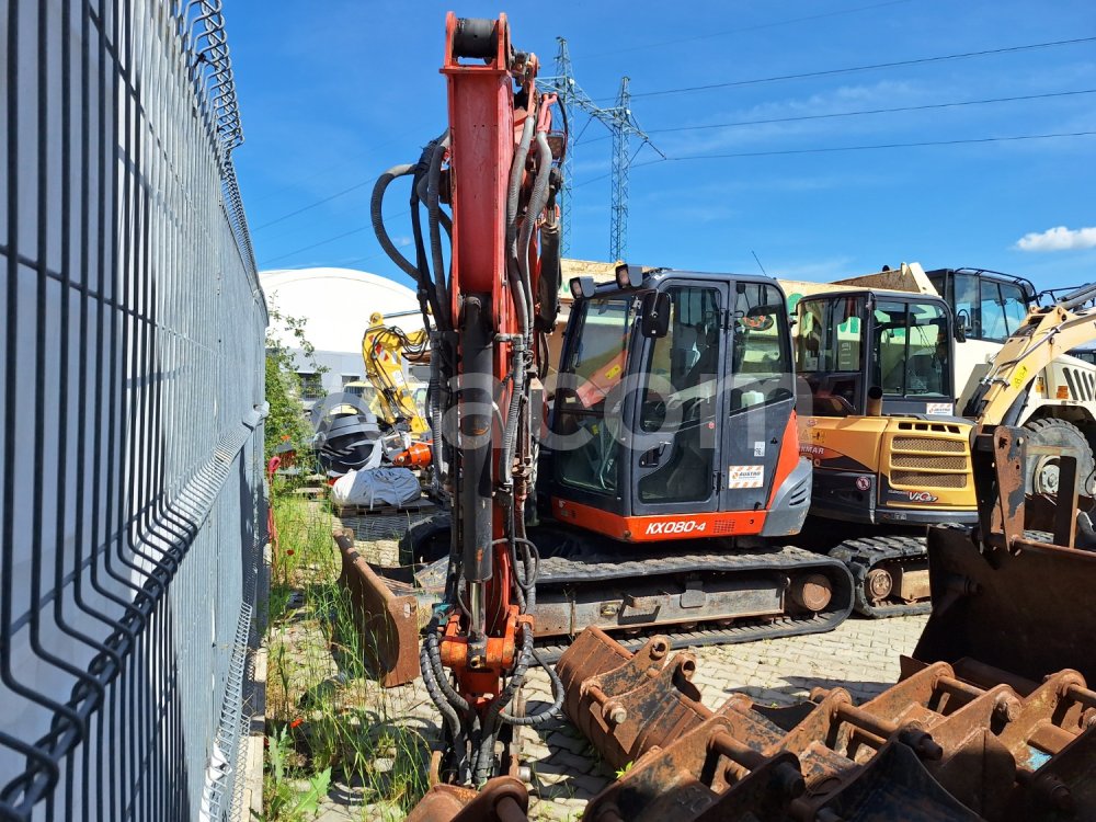 Online aukce: KUBOTA  KX 080-4