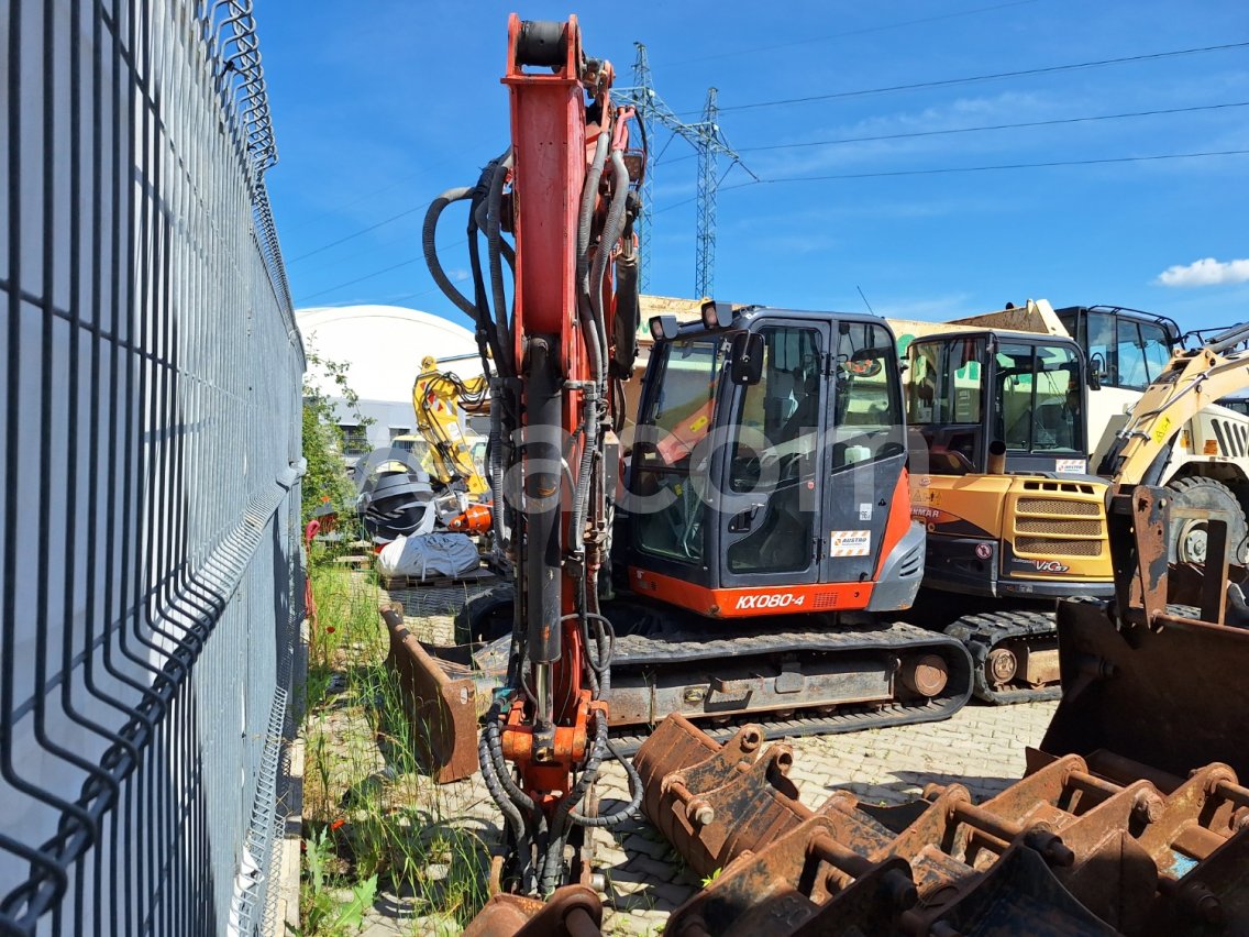 Online aukce: KUBOTA  KX 080-4