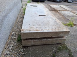 Online aukce:   BETONOVÉ PANELY 300 X 100 X 15 CM - 2 KS