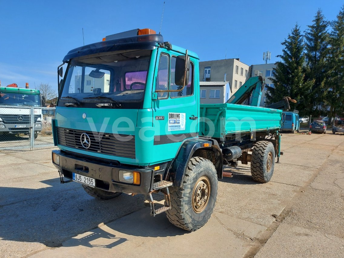 Online aukce: MERCEDES-BENZ  1317 AK 4x4 + HR