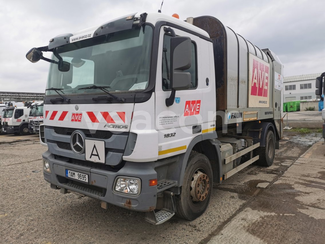 Online aukce: MB  ACTROS 1832 L