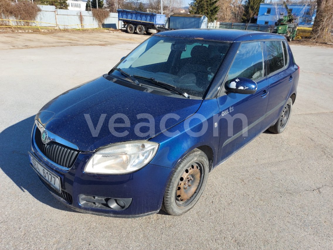 Online aukce: ŠKODA Fabia 