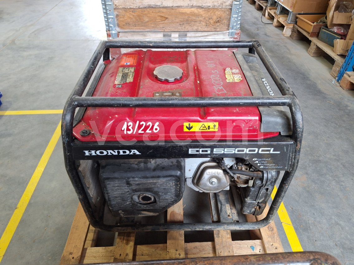 Online aukce: HONDA  EG5500CL AVR