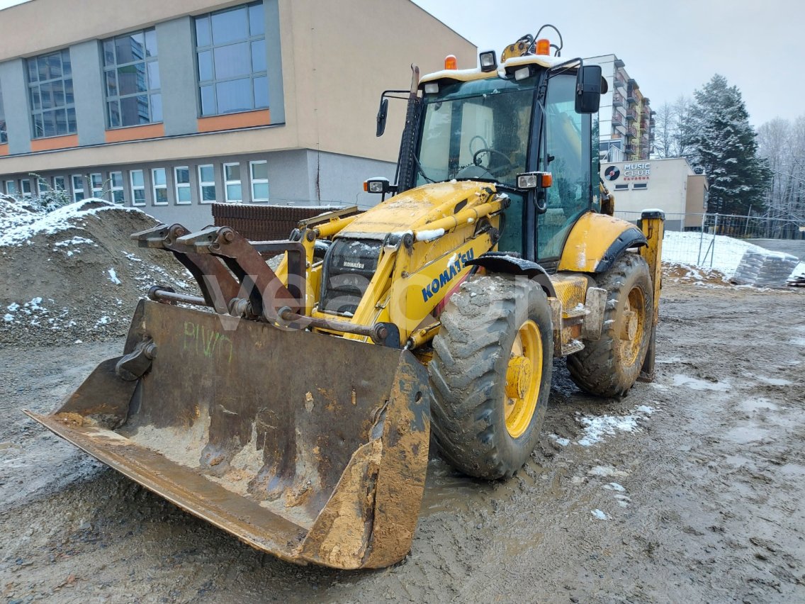 Online aukce: KOMATSU  WB 97 S-2